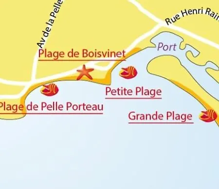 A 300m De La Boisvinet ,terrasse, Garage, Wi-fi * Saint Gilles Croix de vie